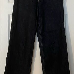 Uniqlo Women's Straight Leg Jeans - Navy Blue